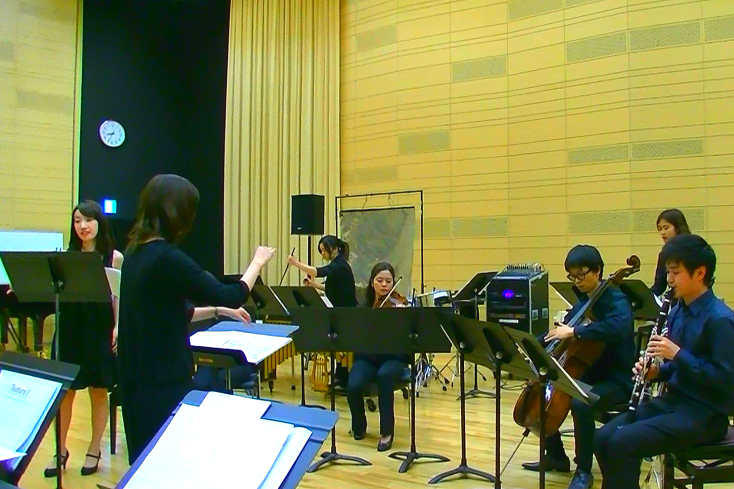 国立音楽大学 試験の様子